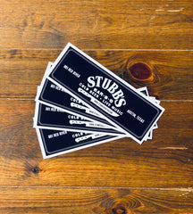 Stubb’s Sticker